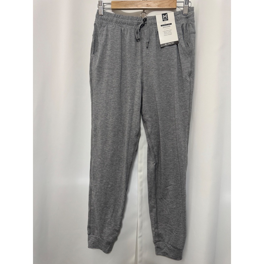 Members Mark Kids Favorite Soft Jogger Grey XL 14/16 MM24956 Activewear Pants